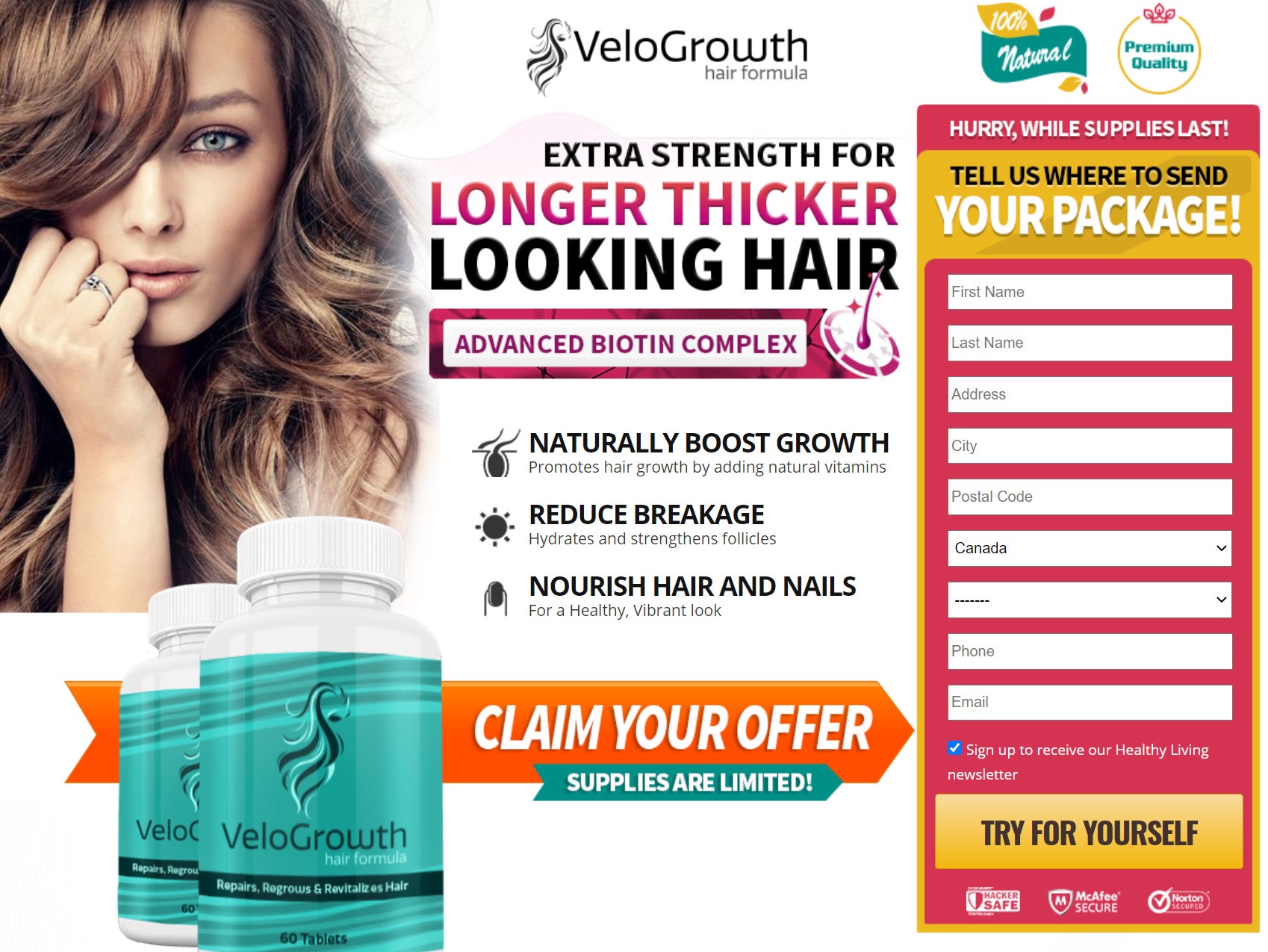 Velogrowth Hair Reviews
