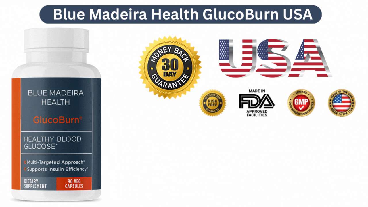 Blue Madeira Health GlucoBurn USA